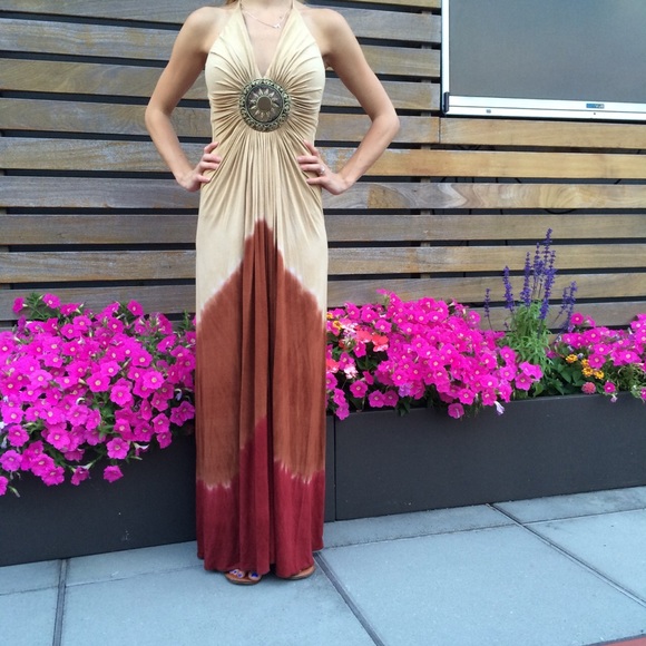 Sky long Maxi dress in perfect condition!