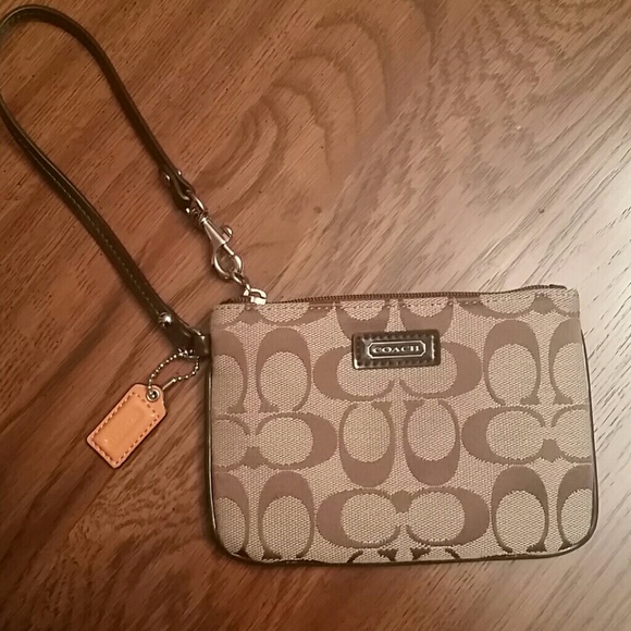 Coach Clutches & Wallets - *SOLD*  Authentic Coach wristlet