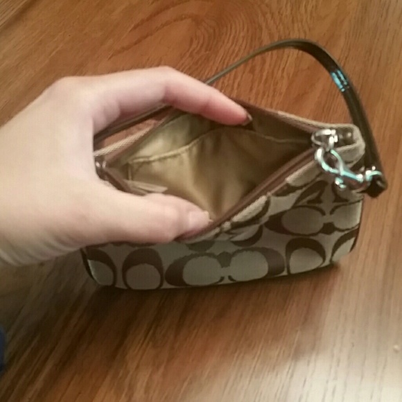 *SOLD*  Authentic Coach wristlet - Picture 3 of 3