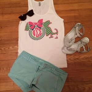 Teal Shorts