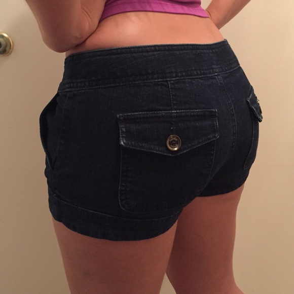 Dark Denim Shorts- gently used. Great condition!