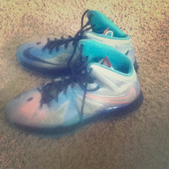 Lebron x pure platinum