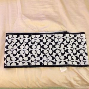 NWOT Coach scarf