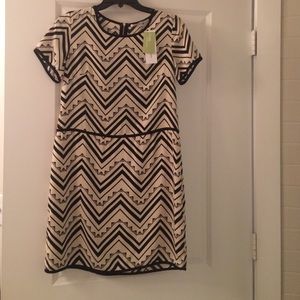 Black and white dress