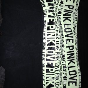 Victoria secret pink crop leggings