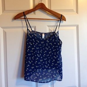 🚀SOLD🚀American Apparel flowy daisy tank