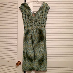 London times size 12 geometric print dress NWT