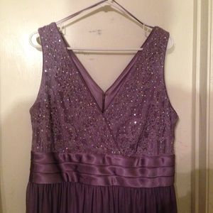 pretty purple dress!