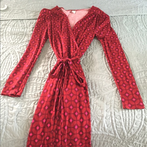 Red Wrap Dress from Old Navy