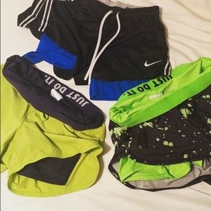 Nike shorts with built in spandex (one pro combat)
