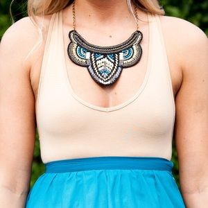 American Apparel nude leotard.