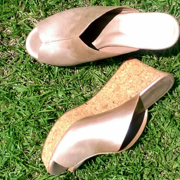 Gold UGG wedges (Make an offer)
