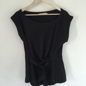 Diane Von furstenberg black blouse!