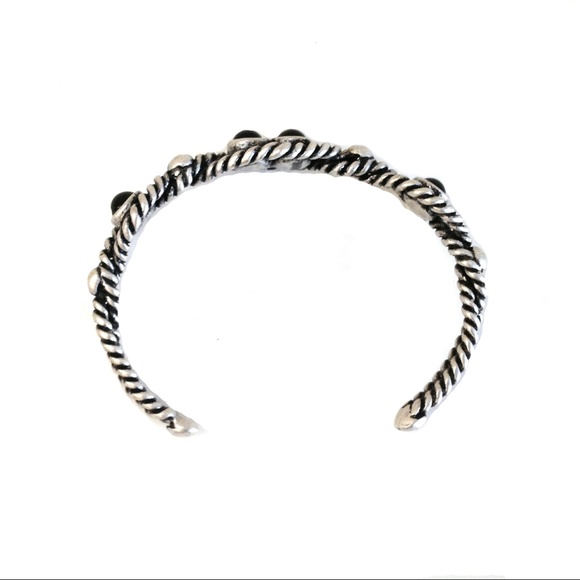 Dudine Ranchero Rope and Stone Cuff - Picture 4 of 4