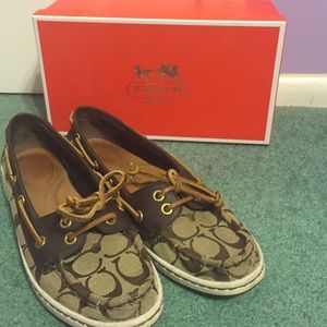 Coach Boat Shoes