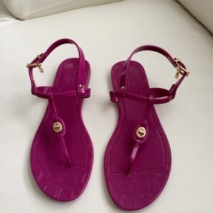 **SOLD** New Authentic Coach Sandals