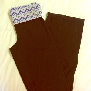 Victoria's Secret yoga pants & shirt @bubblezz21