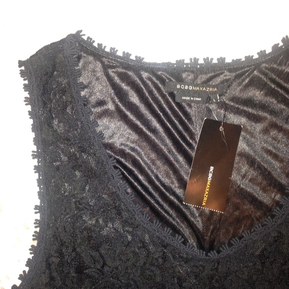 NWT BCBG black lace dress - Picture 3 of 3