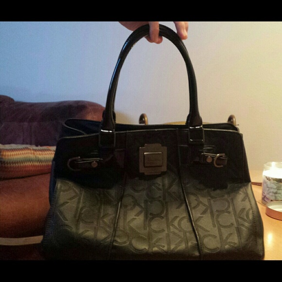 Calvin Klein black handbag