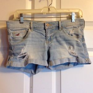 Hollister denim shorts