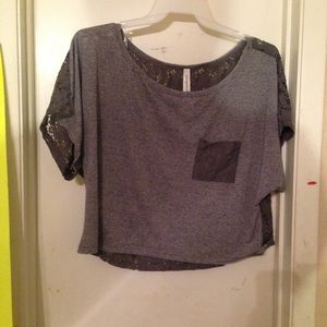 BUNDLE!!! Lace crop top and Lace skater skirt