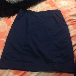 H&M navy pencil skirt H&M navy pencil skirt