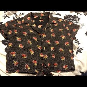 Forever 21 floral shirt