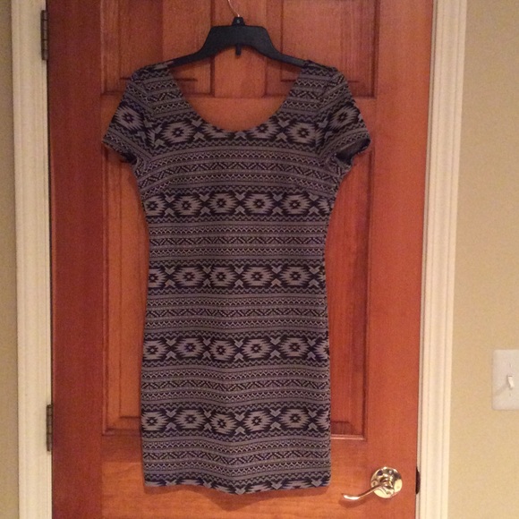 Aztec mini cocktail dress!