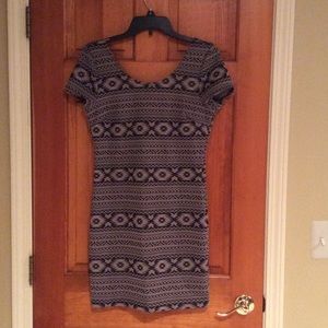 Aztec mini cocktail dress!