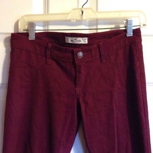 Hollister denim velvet jeans