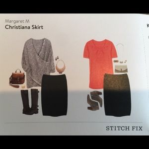 NWT Margaret M Christiana Pencil Skirt