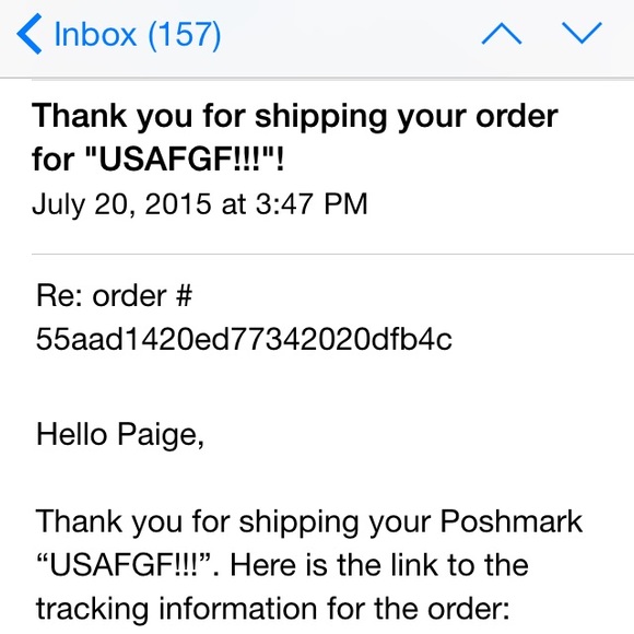 PROOF OF SHIPPING - Picture 2 of 2