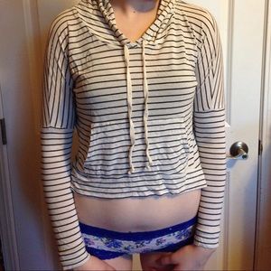 Foreign Exchange striped pullover