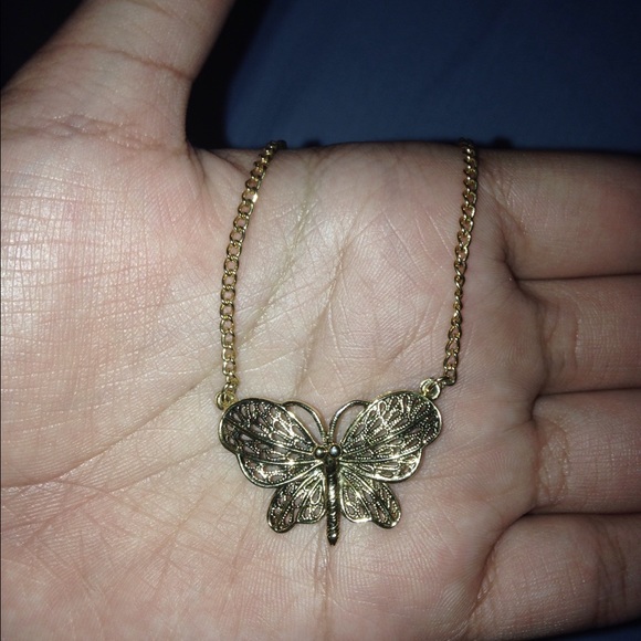 Wet Seal Jewelry - Wet seal butterfly necklace