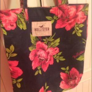Floral hollister bag