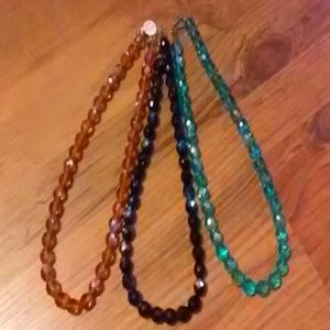 Beaded necklaces