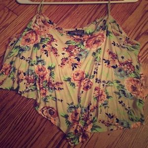 Flower Crop Top
