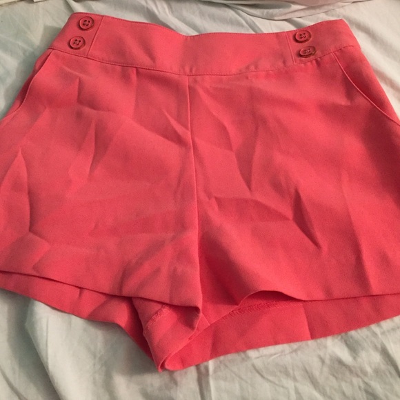 High waisted shorts