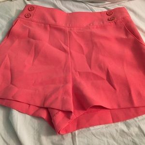 High waisted shorts