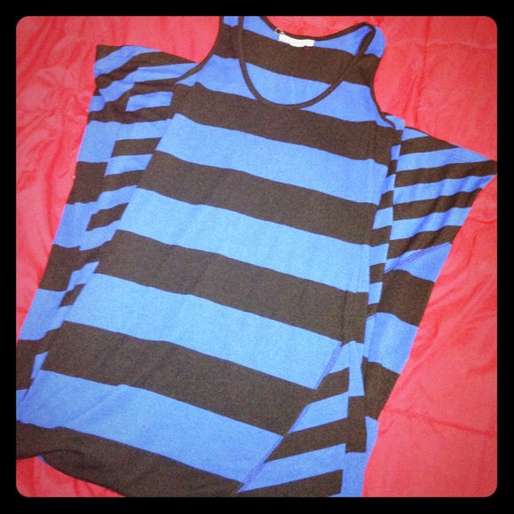 Cute striped Maxi Dress.
