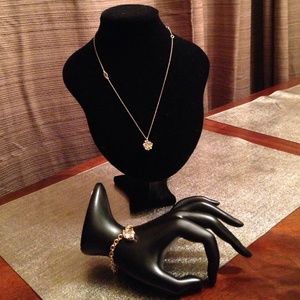 Juicy Couture necklace and bracelet