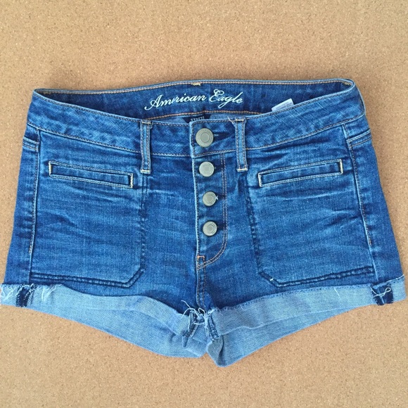American Eagle Outfitters Denim - AE High Waist Shorts