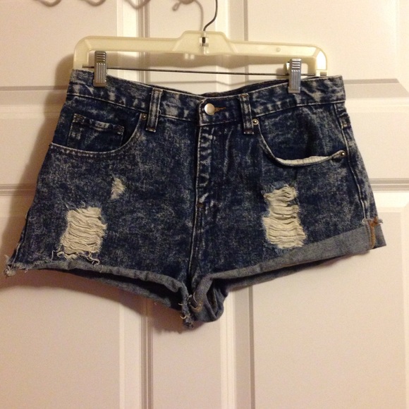 🚀SOLD🚀Forever 21 premium denim high rise shorts