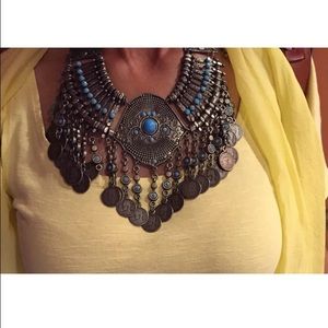 Free People like coin necklace