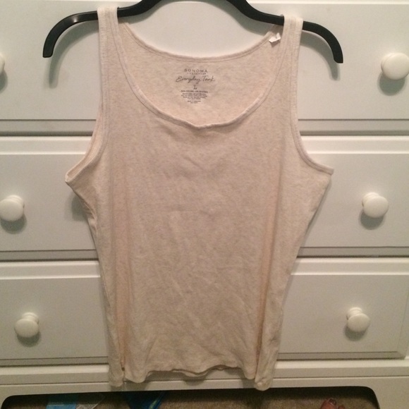 Beige tube top