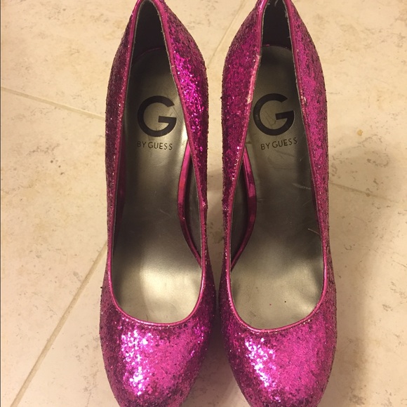 Sparkly high heels