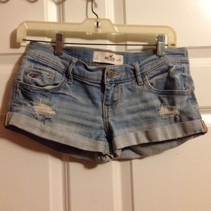 Hollister denim shorts
