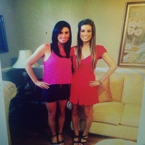 Red urban outfitters dress