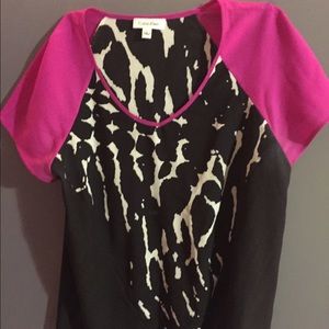 Calvin Klein chiffon dress shirt