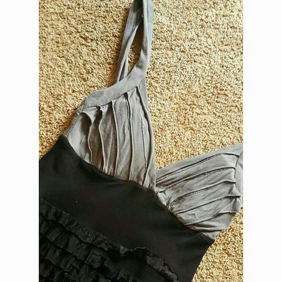 Mini Ruffled Party Dress - Picture 2 of 3